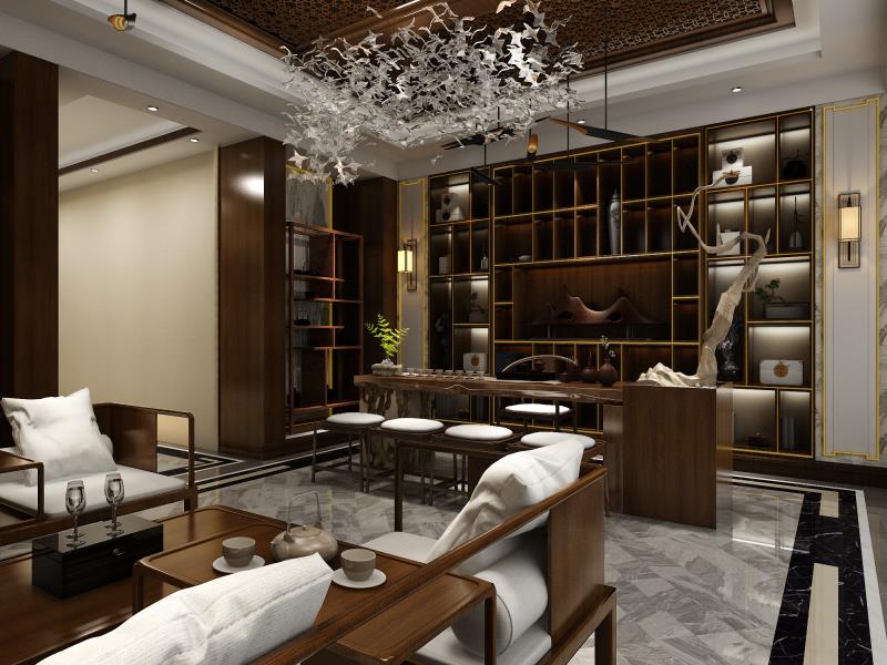 包头装修,包头别墅设计,包头室内装修,包头铂瓷空间设计。