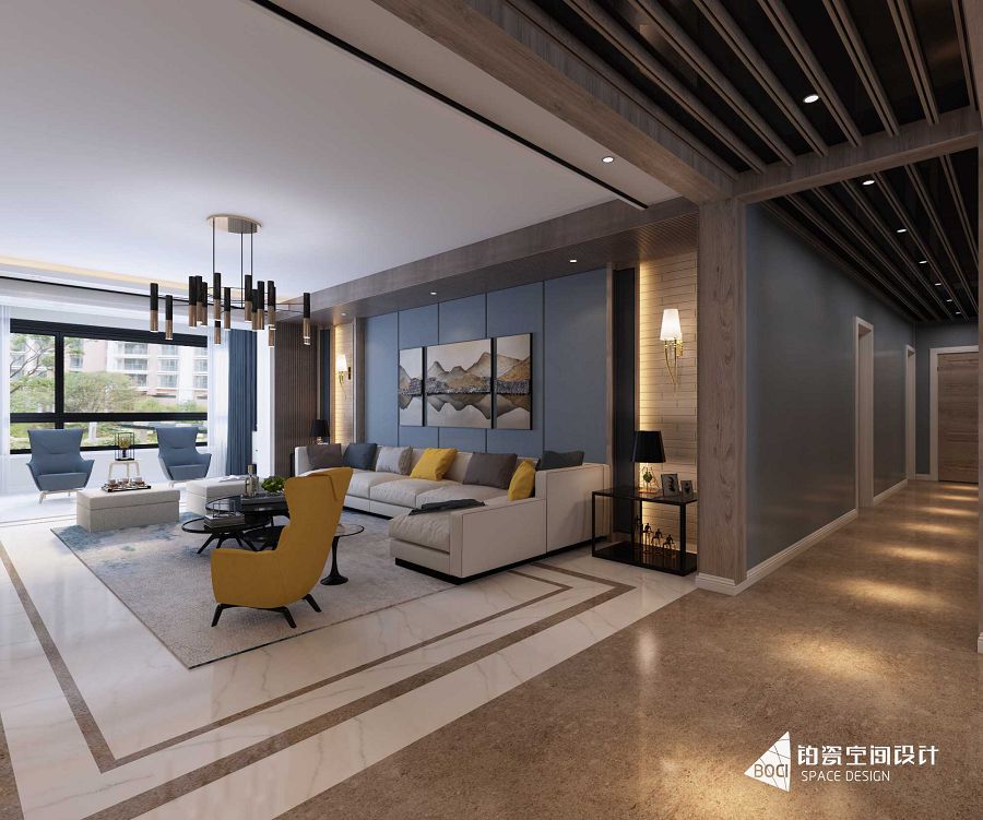 包头装修,包头别墅设计,包头室内装修,包头铂瓷空间设计。