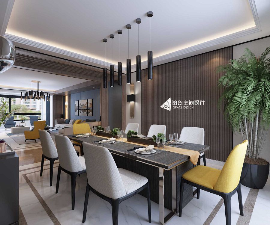 包头装修,包头别墅设计,包头室内装修,包头铂瓷空间设计。