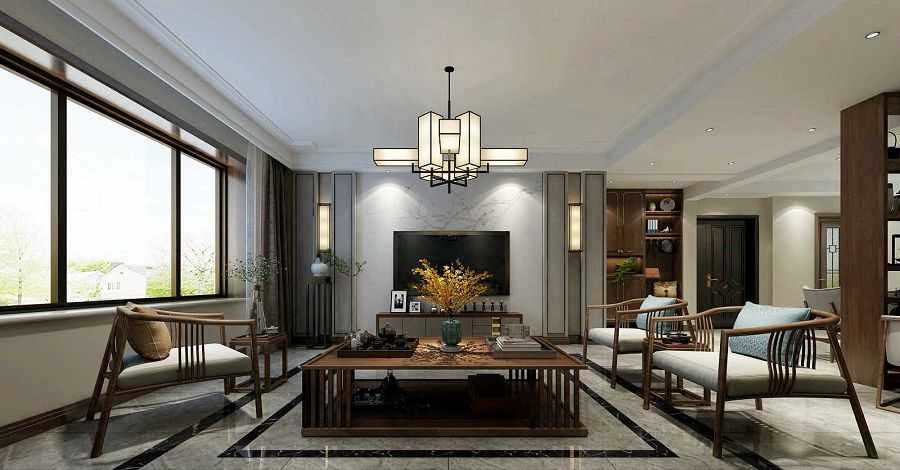 包头装修,包头别墅设计,包头室内装修,包头铂瓷空间设计。