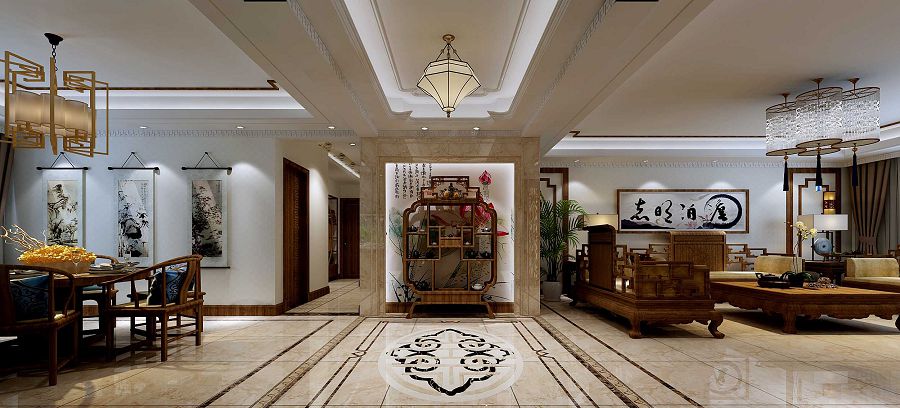 包头装修,包头别墅设计,包头室内装修,包头铂瓷空间设计