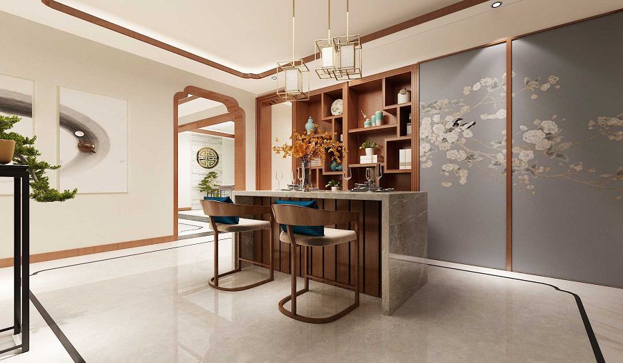 包头装修,包头别墅设计,包头室内装修,包头铂瓷空间设计