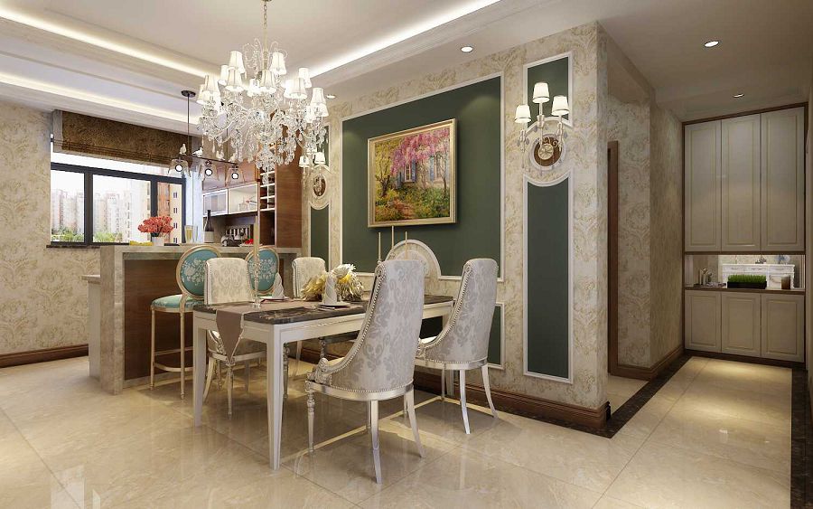 包头装修,包头别墅设计,包头室内装修,包头铂瓷空间设计