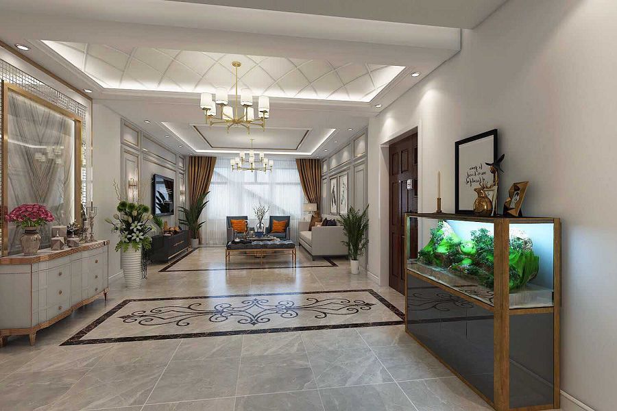 包头装修,包头别墅设计,包头室内装修,包头铂瓷空间设计
