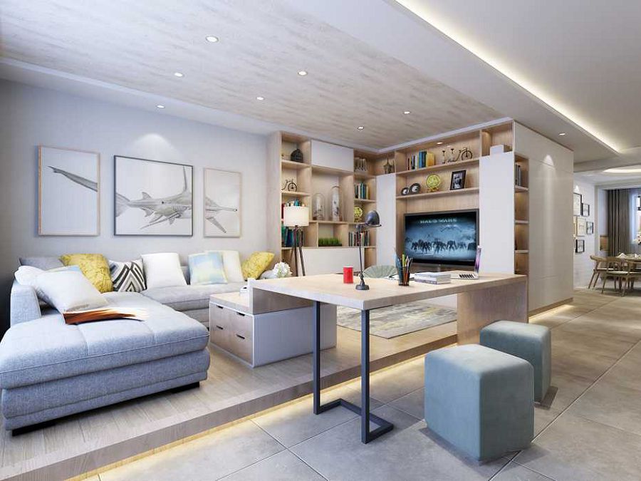 包头装修,包头别墅设计,包头室内装修,包头铂瓷空间设计