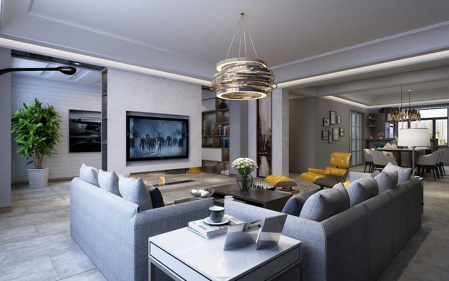 包头装修,包头别墅设计,包头室内装修,包头铂瓷空间设计