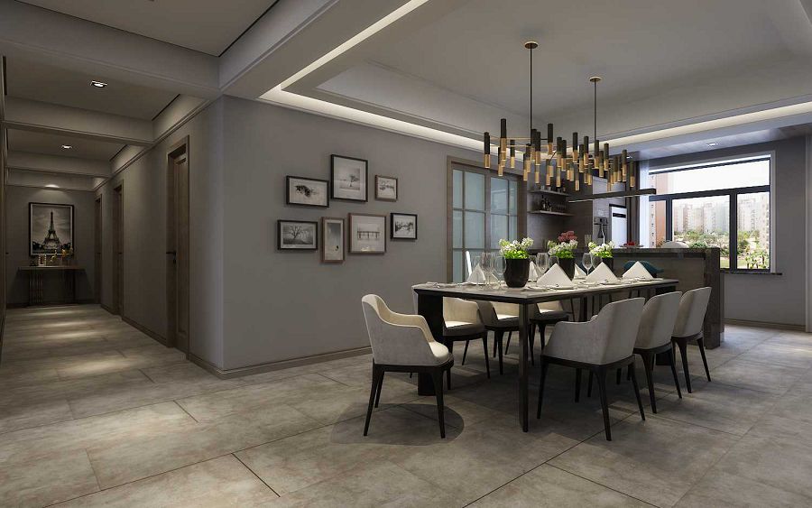 包头装修,包头别墅设计,包头室内装修,包头铂瓷空间设计