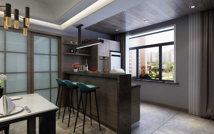 包头装修,包头别墅设计,包头室内装修,包头铂瓷空间设计