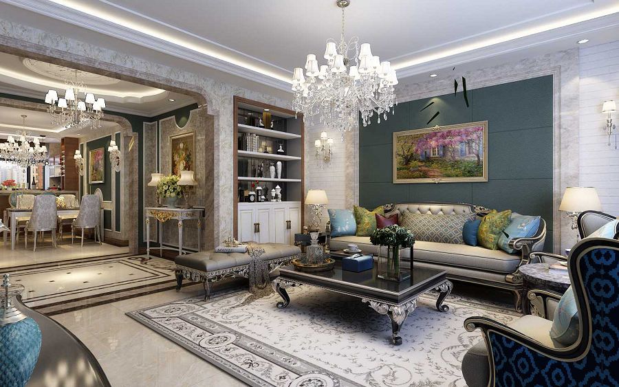 包头装修,包头别墅设计,包头室内装修,包头铂瓷空间设计