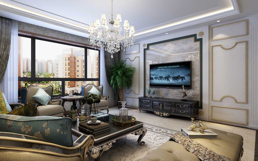 包头装修,包头别墅设计,包头室内装修,包头铂瓷空间设计