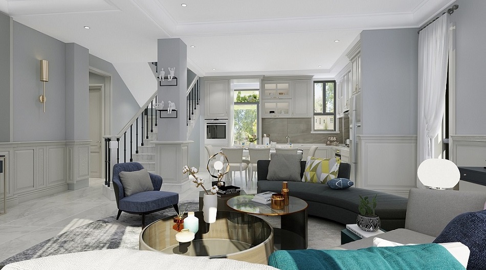 包头装修,包头别墅设计,包头室内装修,包头铂瓷空间设计