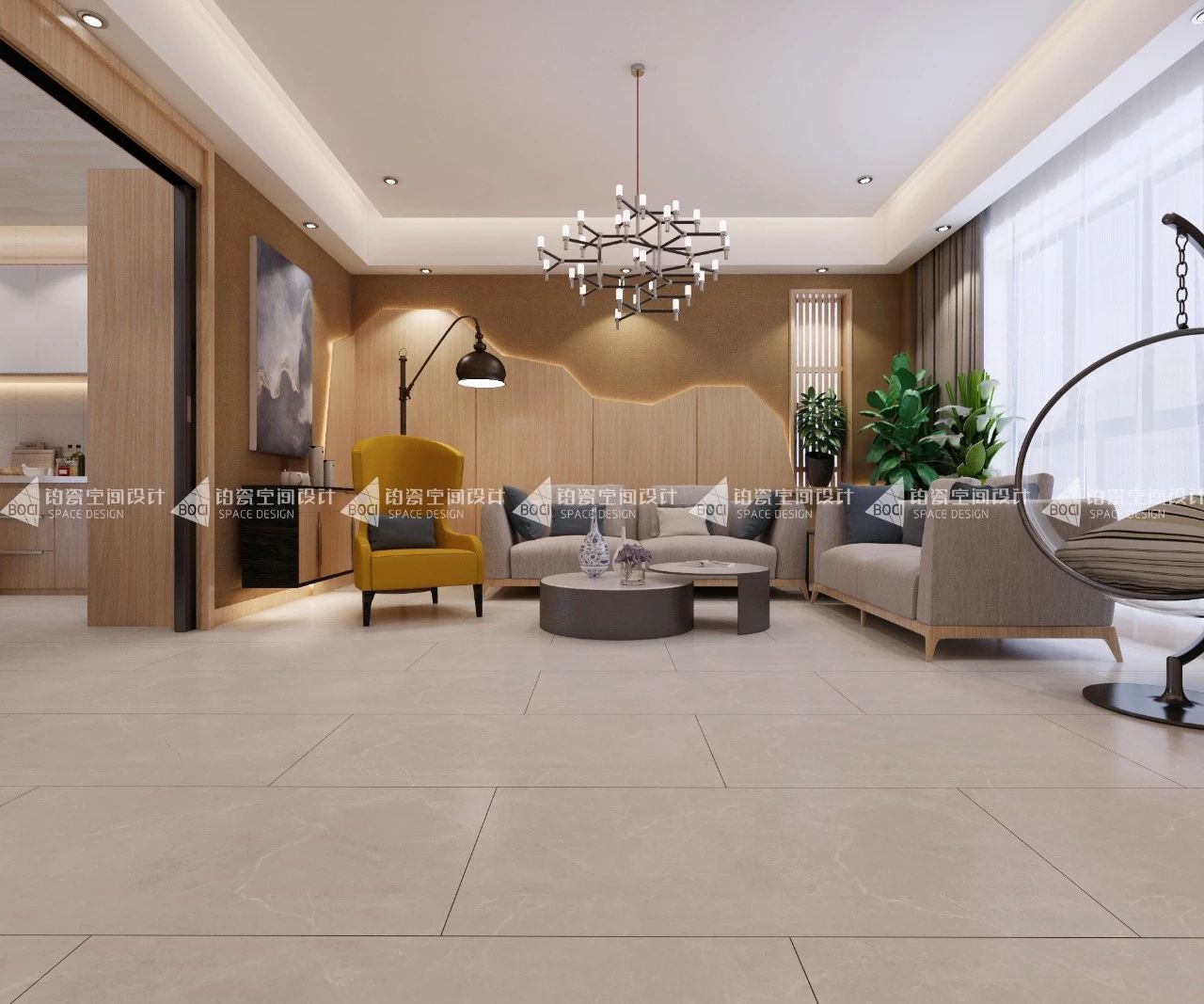 铂瓷宋志刚| 目光所及之处，皆是生活的风景，碧桂园248㎡现代