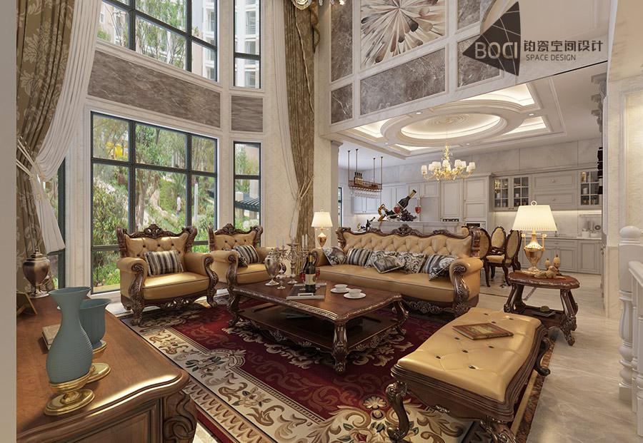 中诚国际500平米别墅