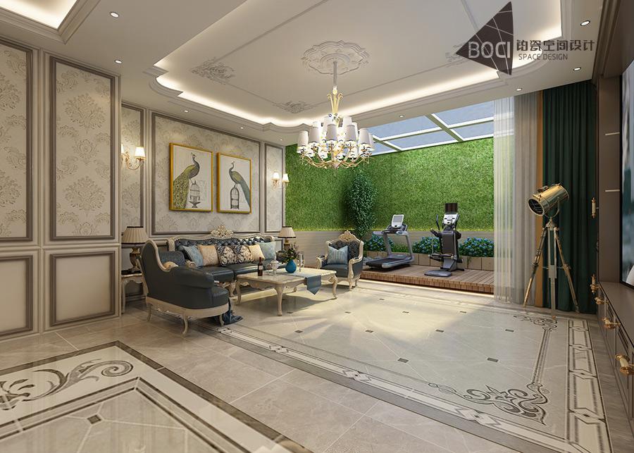 中诚国际500平米别墅