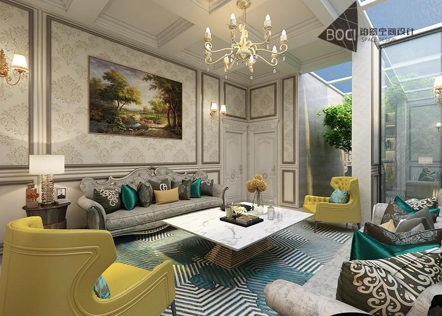 中诚国际500平米别墅