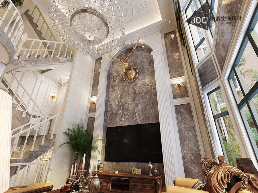 中诚国际500平米别墅