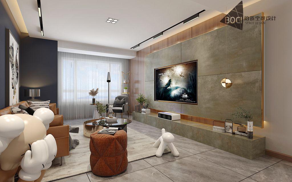 保利心语120平米现代轻奢