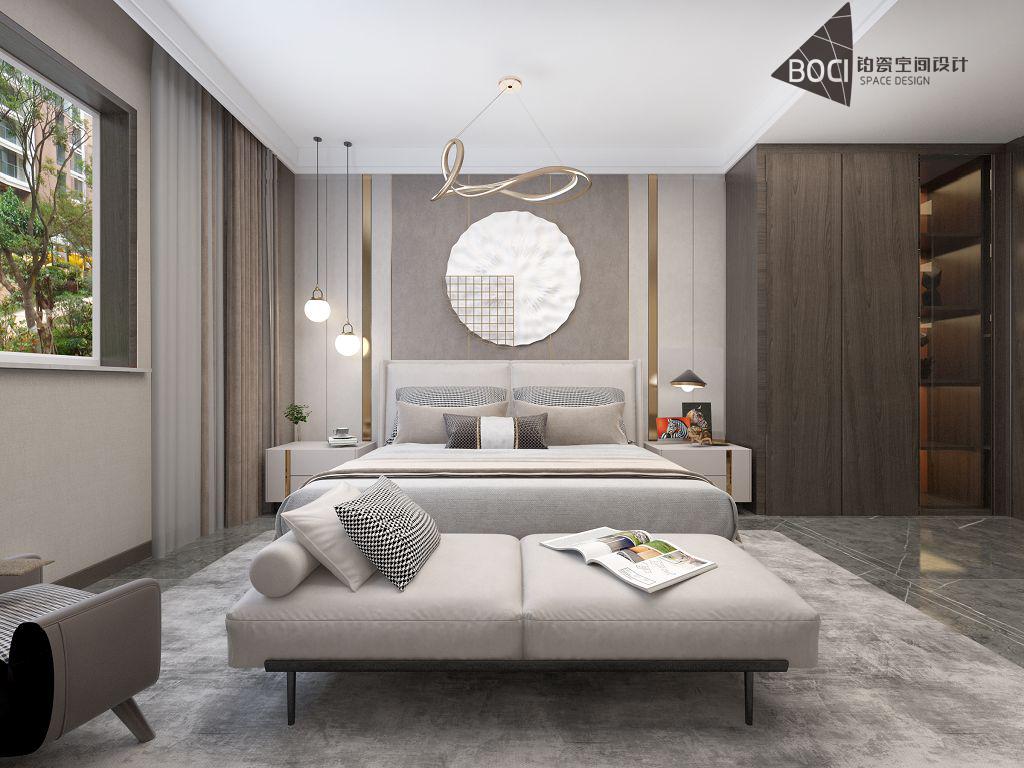 鹿城上院160平米现代轻奢风格