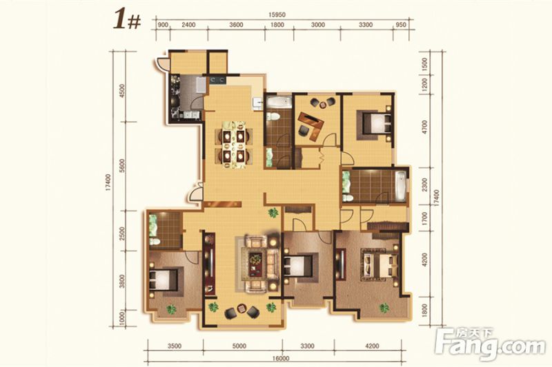包头装修方案包头大成·逐鹿会254.19㎡