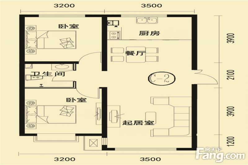 包头装修方案包头富悦城90㎡