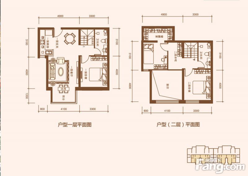 包头装修方案包头裕名新城（理想城）73㎡