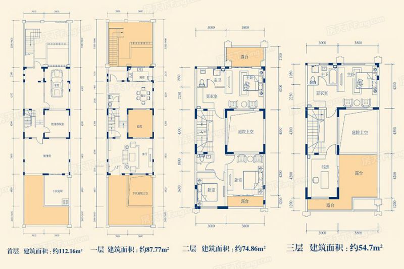 包头装修方案包头黄河龙城·半岛美墅329.49㎡