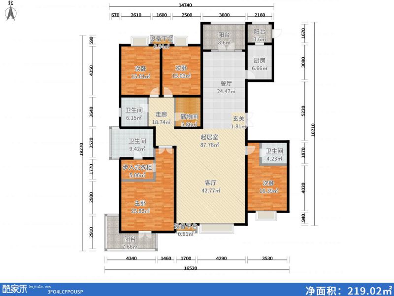 包头装修方案包头凯旋中央公园303㎡