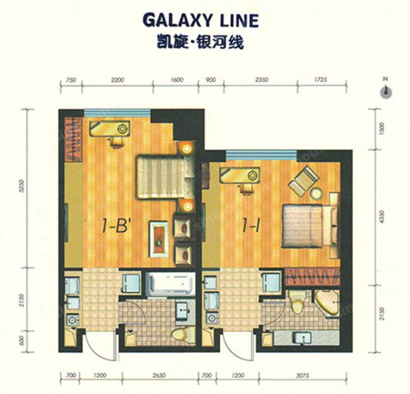 包头装修方案包头凯旋银河线47㎡