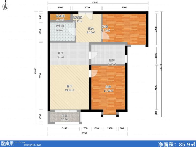 包头装修方案包头阳光尚品121㎡