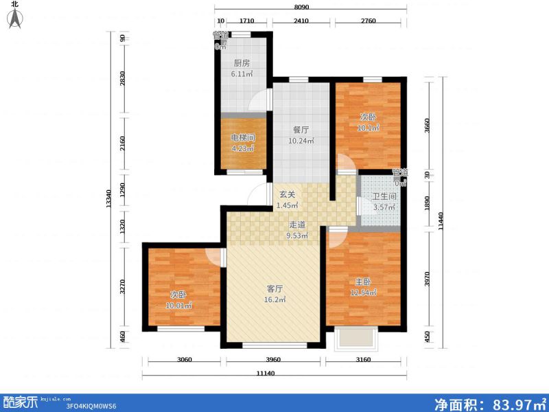 包头装修方案包头保成上元名府121㎡