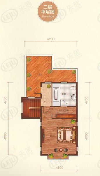 包头装修方案顺鑫望潮苑·别墅五室三厅四卫220.75平方米
