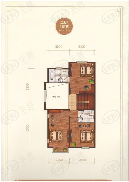 包头装修方案顺鑫望潮苑·别墅四室两厅四卫215.05平方米