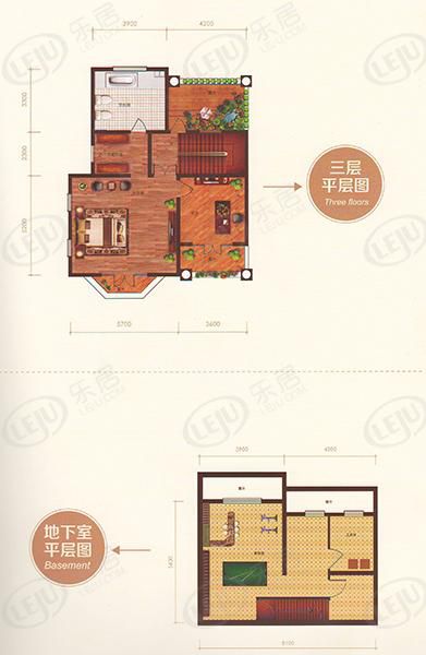 包头装修方案顺鑫望潮苑·别墅五室三厅四卫244.22平方米